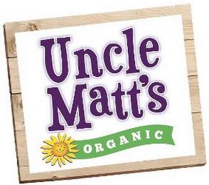 UNCLE MATT'S ORGANIC trademark