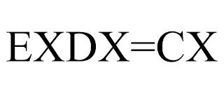 EXDX=CX trademark