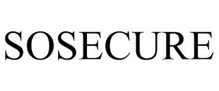 SOSECURE trademark