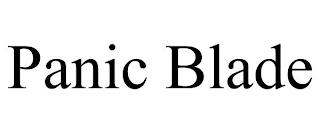 PANIC BLADE trademark