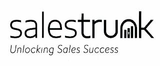 SALESTRUNK UNLOCKING SALES SUCCESS trademark