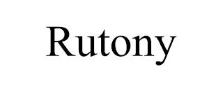 RUTONY trademark