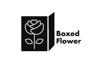 BOXED FLOWER trademark