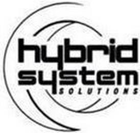 HYBRID SYSTEM SOLUTIONS trademark