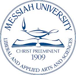 MESSIAH UNIVERSITY LIBERAL AND APPLIED ARTS AND SCIENCES CHRIST PREEMINENT 1909 trademark