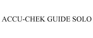 ACCU-CHEK GUIDE SOLO trademark