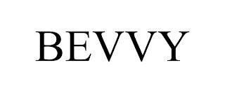 BEVVY trademark