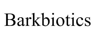 BARKBIOTICS trademark