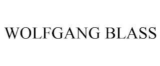 WOLFGANG BLASS trademark