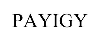 PAYIGY trademark