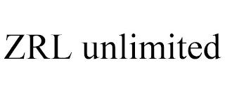 ZRL UNLIMITED trademark