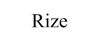 RIZE trademark