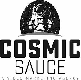 COSMIC SAUCE A VIDEO MARKETING AGENCY trademark