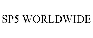 SP5 WORLDWIDE trademark