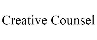 CREATIVE COUNSEL trademark