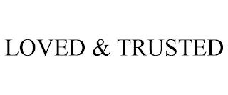 LOVED & TRUSTED trademark