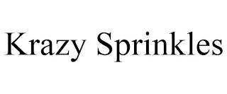 KRAZY SPRINKLES trademark