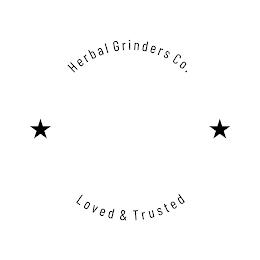 HERBAL GRINDERS CO. LOVED & TRUSTED trademark