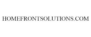 HOMEFRONTSOLUTIONS.COM trademark