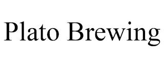 PLATO BREWING trademark