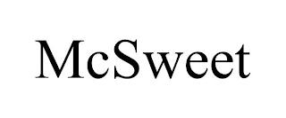 MCSWEET trademark