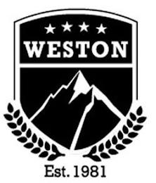 WESTON EST. 1981 trademark