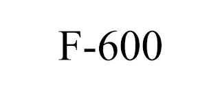 F-600 trademark