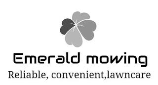 EMERALD MOWING RELIABLE, CONVENIENT, LAWNCARE trademark