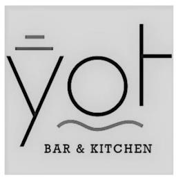 YOT BAR & KITCHEN trademark