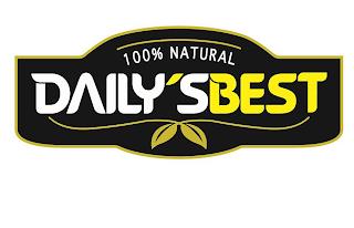 DAILY'SBEST 100% NATURAL trademark