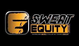 SWEAT EQUITY BRAND INCREASE YOUR VALUE BY HARD WORK trademark