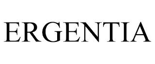 ERGENTIA trademark