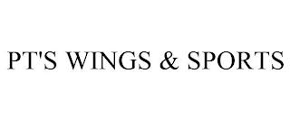 PT'S WINGS & SPORTS trademark