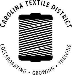 CAROLINA TEXTILE DISTRICT COLLABORATINGGROWING THRIVING trademark