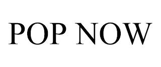 POP NOW trademark