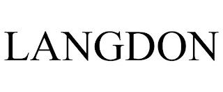 LANGDON trademark