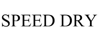 SPEED DRY trademark