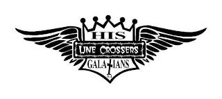 HIS LINE CROSSERS GALATIANS 5:1 trademark