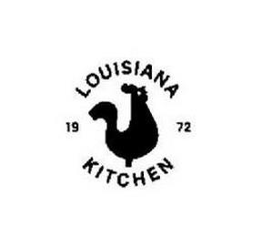 LOUISIANA KITCHEN 1972 trademark