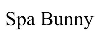 SPA BUNNY trademark