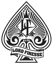 L F LORD FINESSE D.I.T.C. trademark