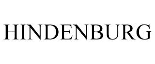 HINDENBURG trademark