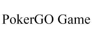 POKERGO GAME trademark