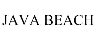 JAVA BEACH trademark