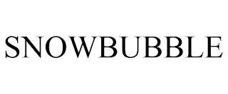 SNOWBUBBLE trademark