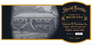 RON DEL BARRILITO BRAND EDICIÓN DE LA HACIENDA PREPARED AND BOTTLED BY EDMUNDO B. FERNÁNDEZ, INC. BAYAMÓN PUERTO RICO 00960-0368 750 ML 43% ALC./VOL. (86° PROOF) PUERTO RICAN RUM BOTTLE NO XXXX EST. 1880 trademark