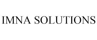 IMNA SOLUTIONS trademark