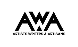 AWA ARTISTS WRITERS & ARTISANS trademark