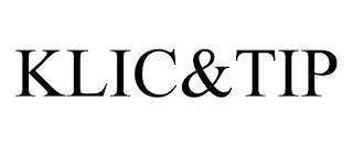 KLIC&TIP trademark