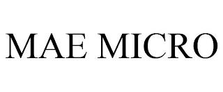 MAE MICRO trademark